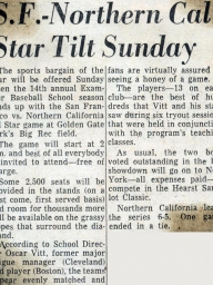 1960: 14th Annual SF Examiner All-Star Championship Game 