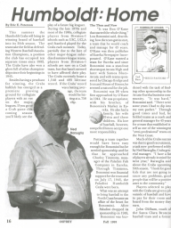 1993 Humboldt State University Program